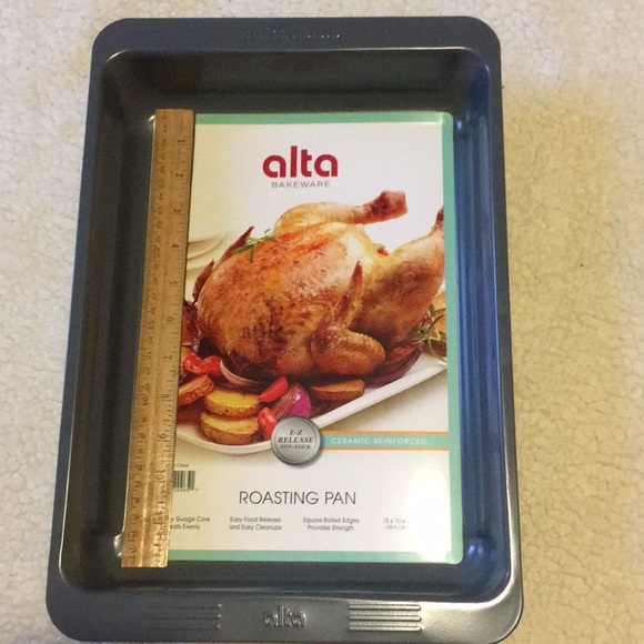 NEW with tags Alta Bakeware non-stick Roasting Pan - Picture 8 of 8